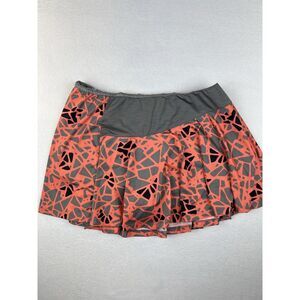 Eleven By Venus Williams‎ Tennis Skirt Gray Design Built In Brief Women's Size L